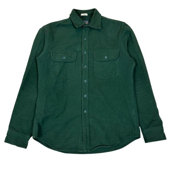 J.Crew Heavyweight Chamois Slim Fit Button Up Men's Medium Workwear - Picture 1 of 10